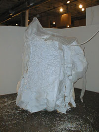 Mess, no mess. Installation @Eyedrum small gallery view.